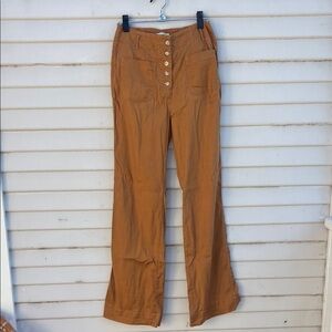 Maeve for Anthropologie Rust pants